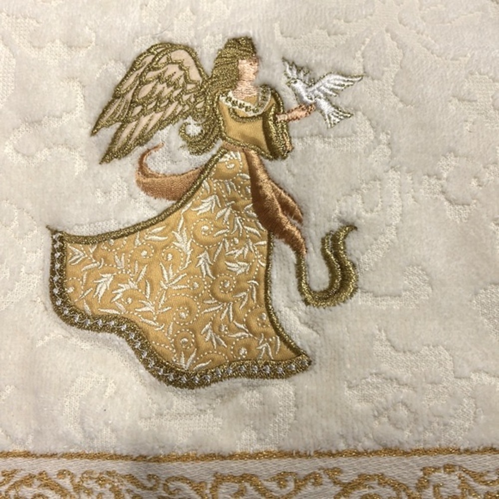 NWOT Vintage JCPENNEY 3 Piece Holiday Towel Set - Picture 3 of 7